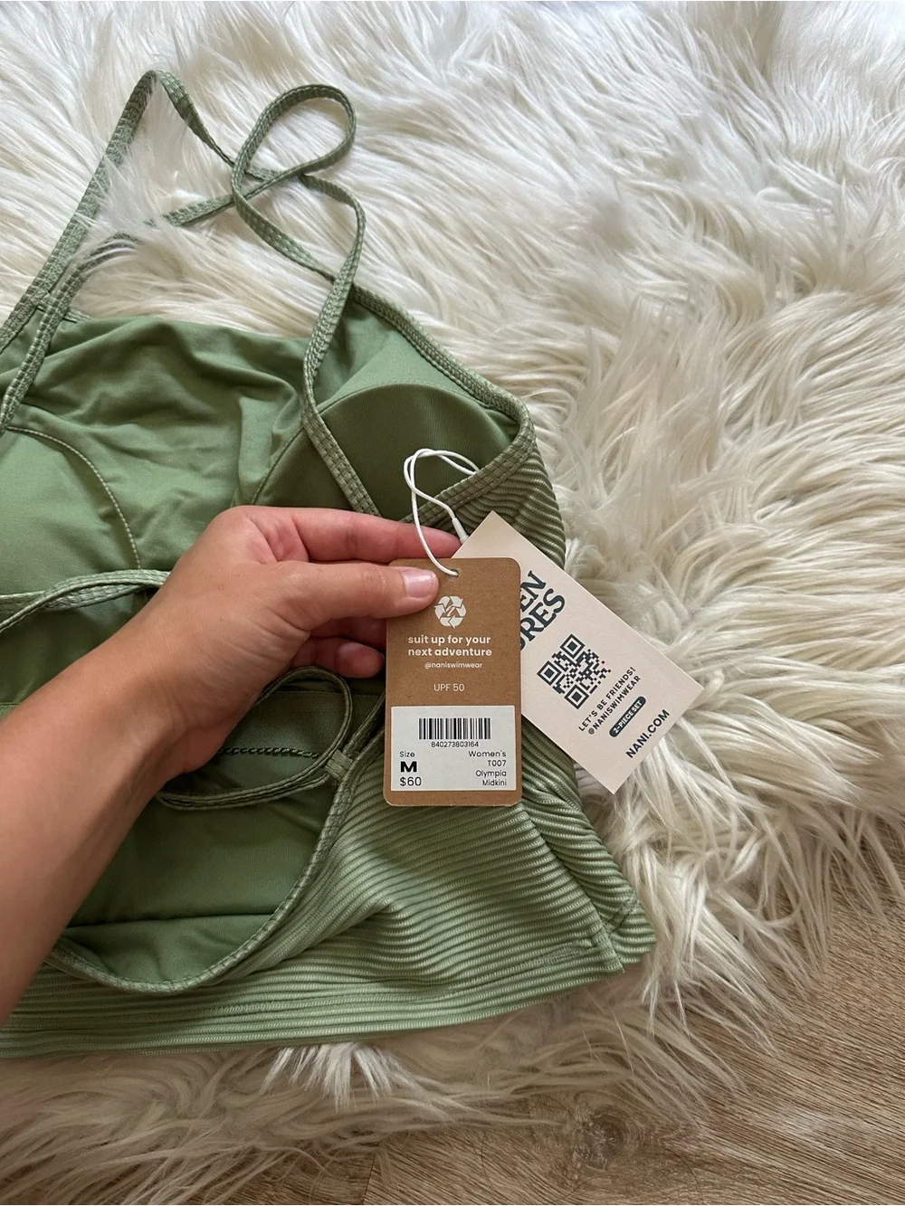 NANI Olympia Top In Greens